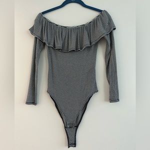 Abercrombie & Fitch Striped Bodysuit